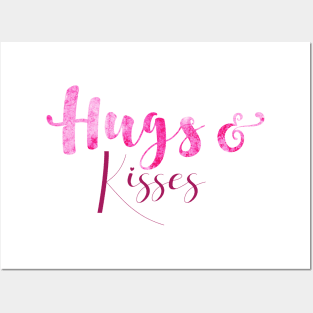 Hugs and Kisses Posters and Art